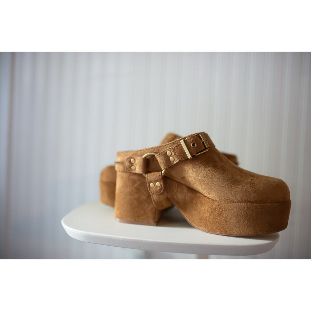 Free People Amalia Vegan Harness Clogs 9 - Picture 3 of 5